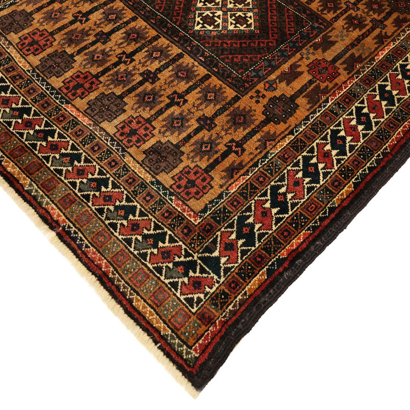Tappeto corsia Tappeto Belutsch - 230 x 120 cm - marrone