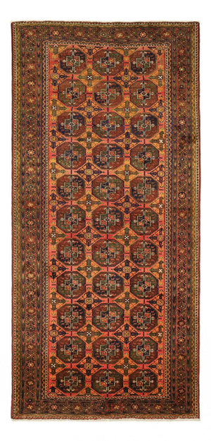 Tappeto corsia Tappeto Belutsch - 254 x 117 cm - marrone