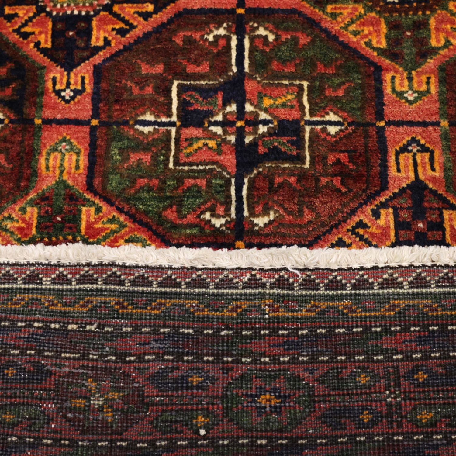 Tappeto corsia Tappeto Belutsch - 254 x 117 cm - marrone
