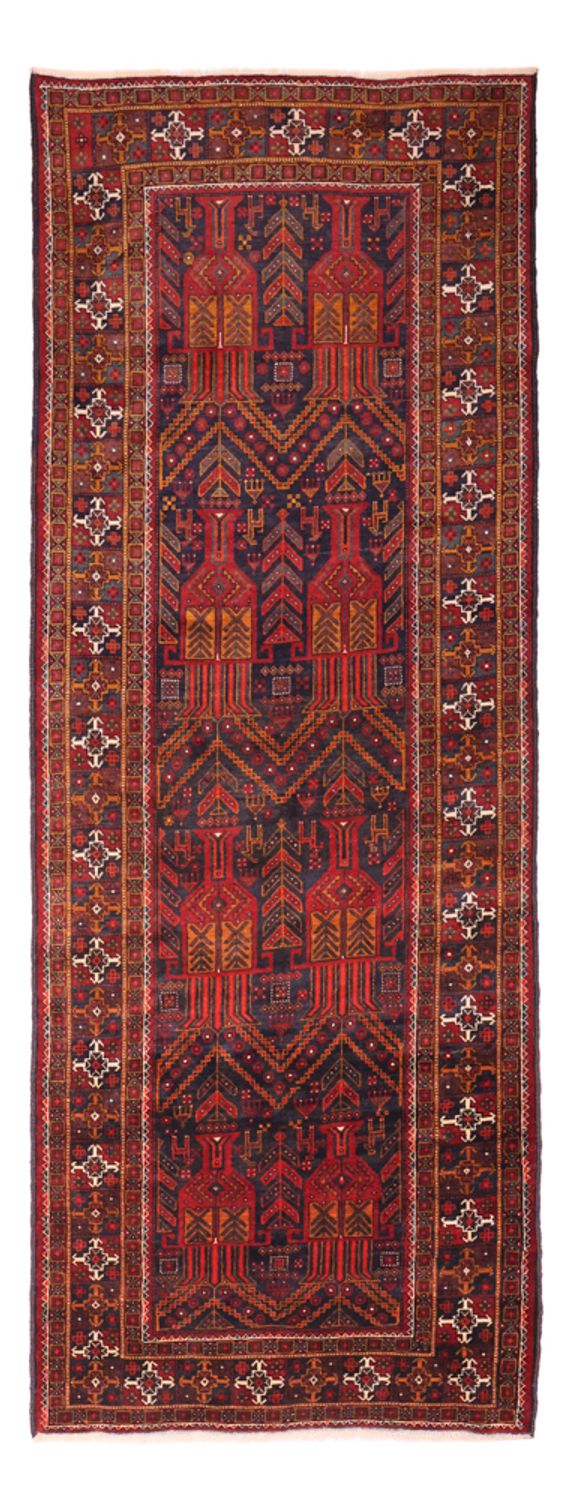 Tappeto corsia Tappeto Belutsch - 293 x 108 cm - rosso scuro