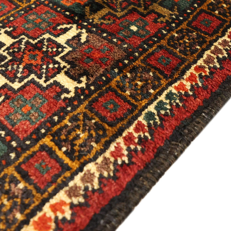 Tappeto corsia Tappeto Belutsch - 297 x 107 cm - rosso scuro