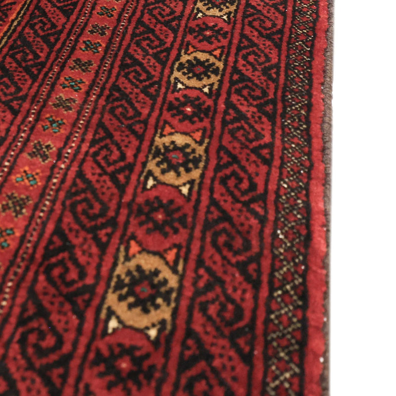 Tappeto corsia Tappeto Belutsch - 223 x 115 cm - rosso scuro