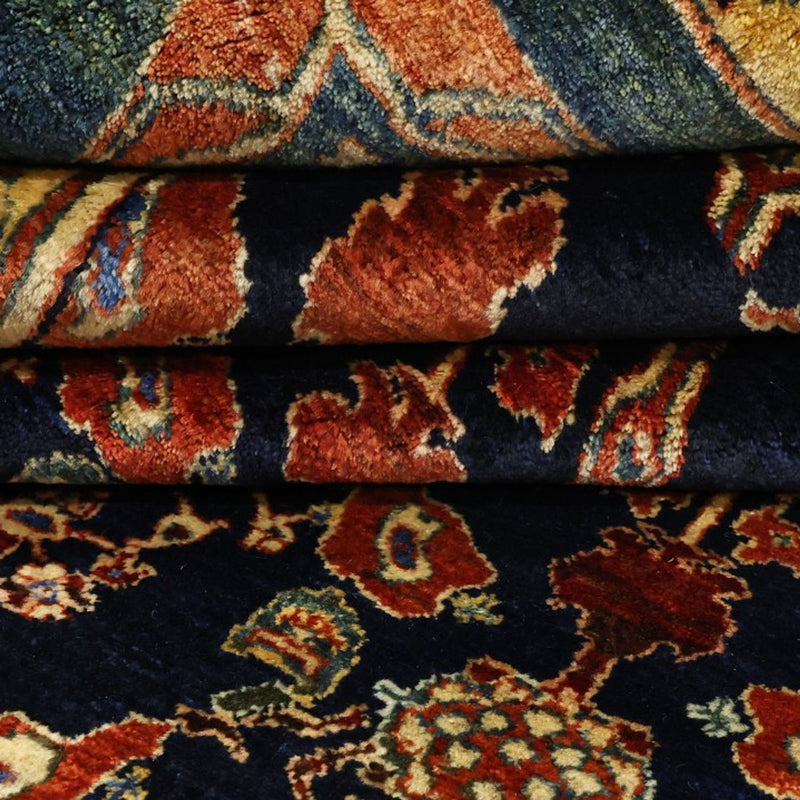 Tappeto Persero - Nomade - 235 x 174 cm - blu scuro