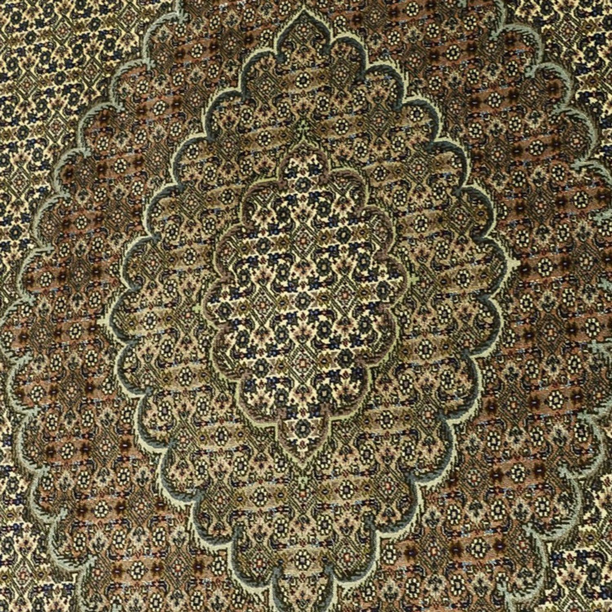 Tappeto Persero - Tabriz - Reale - Reale - 309 x 199 cm - argento