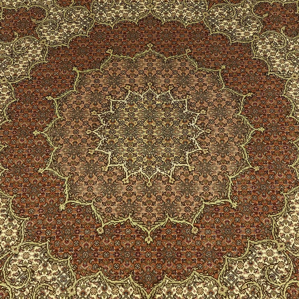 Tappeto Persero - Tabriz - Reale - Reale - 305 x 200 cm - sabbia