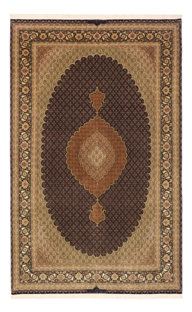 Tappeto Persero - Tabriz - Reale - Reale - 309 x 199 cm - beige scuro