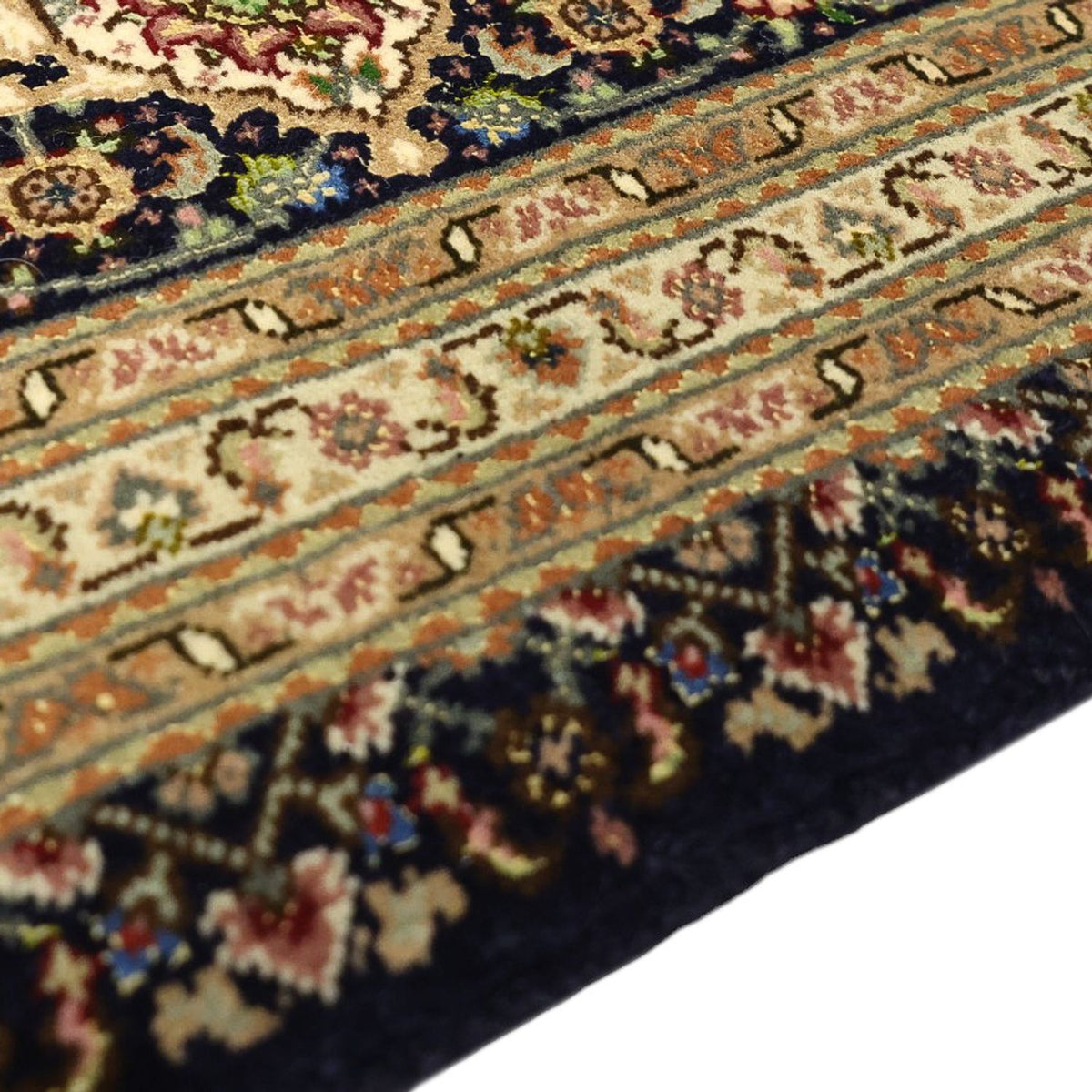 Tappeto Persero - Tabriz - Reale - Reale - 309 x 199 cm - beige scuro