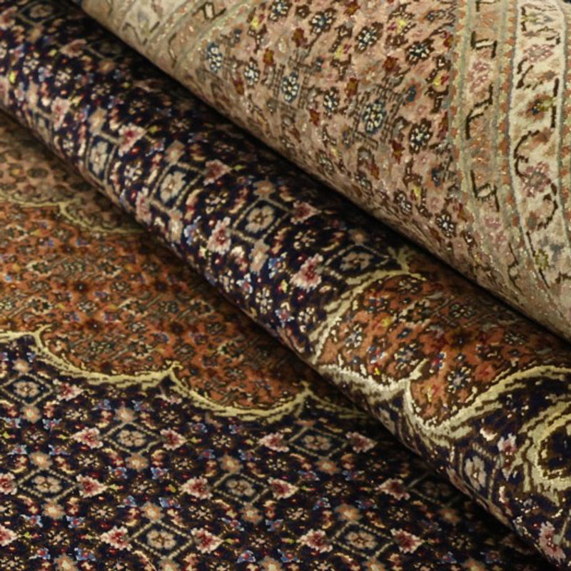 Tappeto Persero - Tabriz - Reale - Reale - 309 x 199 cm - beige scuro