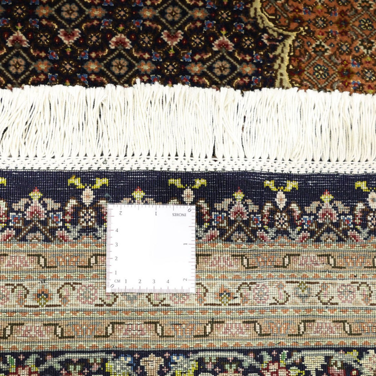 Tappeto Persero - Tabriz - Reale - Reale - 309 x 199 cm - beige scuro