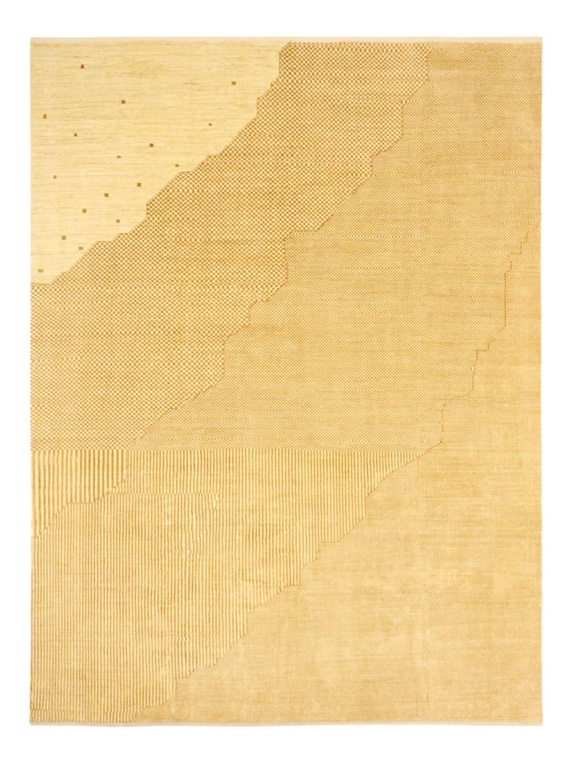 Tappeto Gabbeh - Loribaft Persero - Reale - 324 x 250 cm - beige chiaro