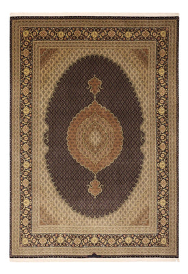 Tappeto Persero - Tabriz - Reale - Reale - 350 x 249 cm - marrone scuro