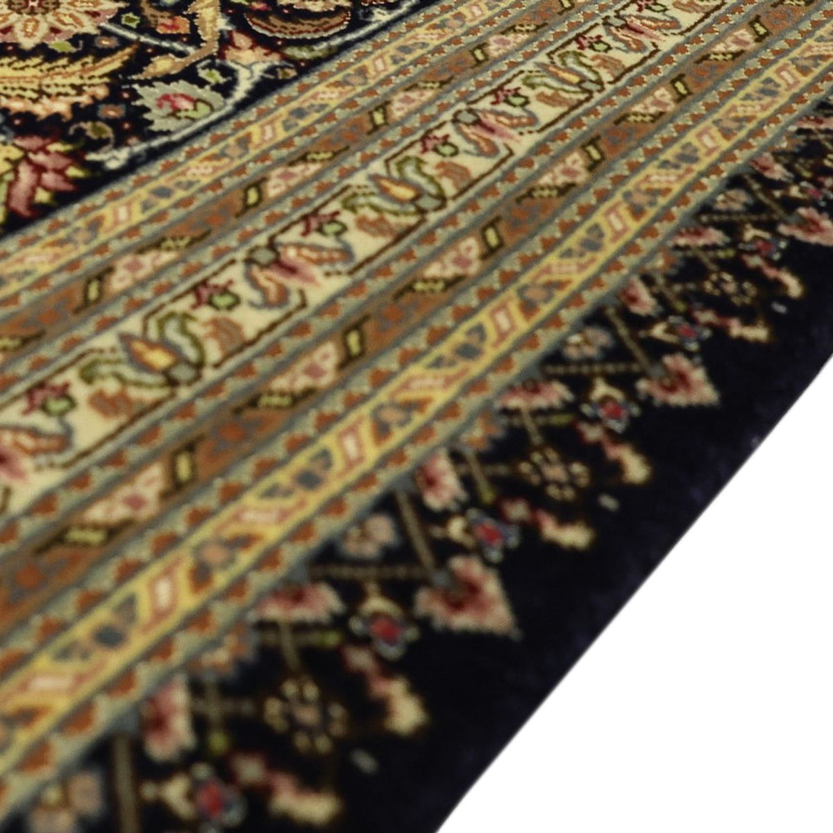 Tappeto Persero - Tabriz - Reale - Reale - 350 x 249 cm - marrone scuro