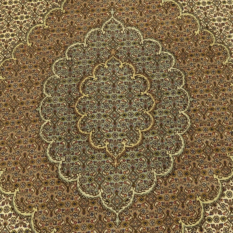 Tappeto Persero - Tabriz - Reale - Reale - 302 x 200 cm - beige scuro