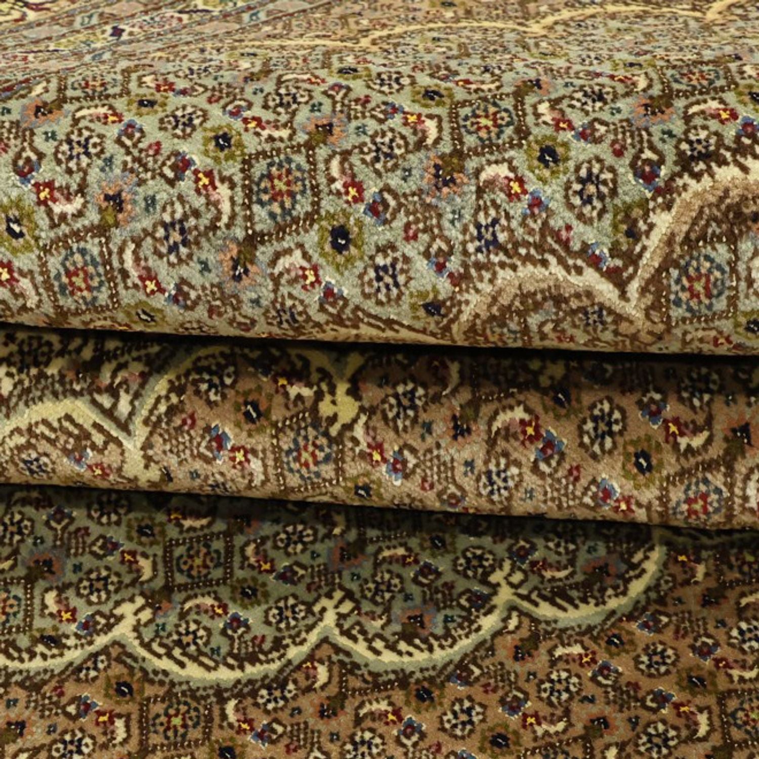 Tappeto Persero - Tabriz - Reale - Reale - 302 x 200 cm - beige scuro