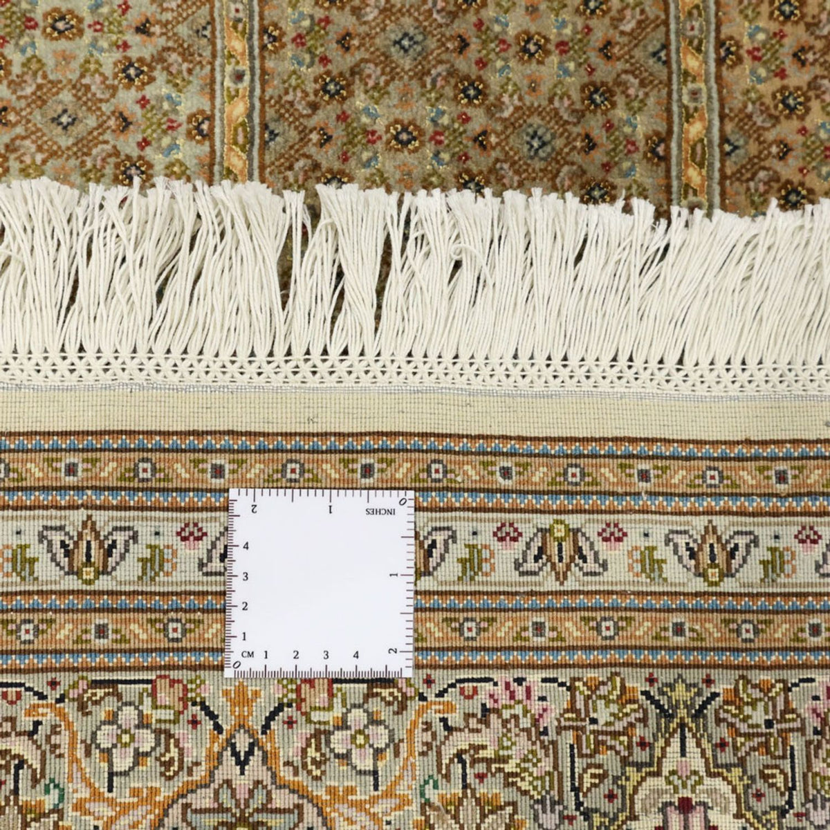 Tappeto Persero - Tabriz - Reale - Reale - 207 x 151 cm - beige scuro