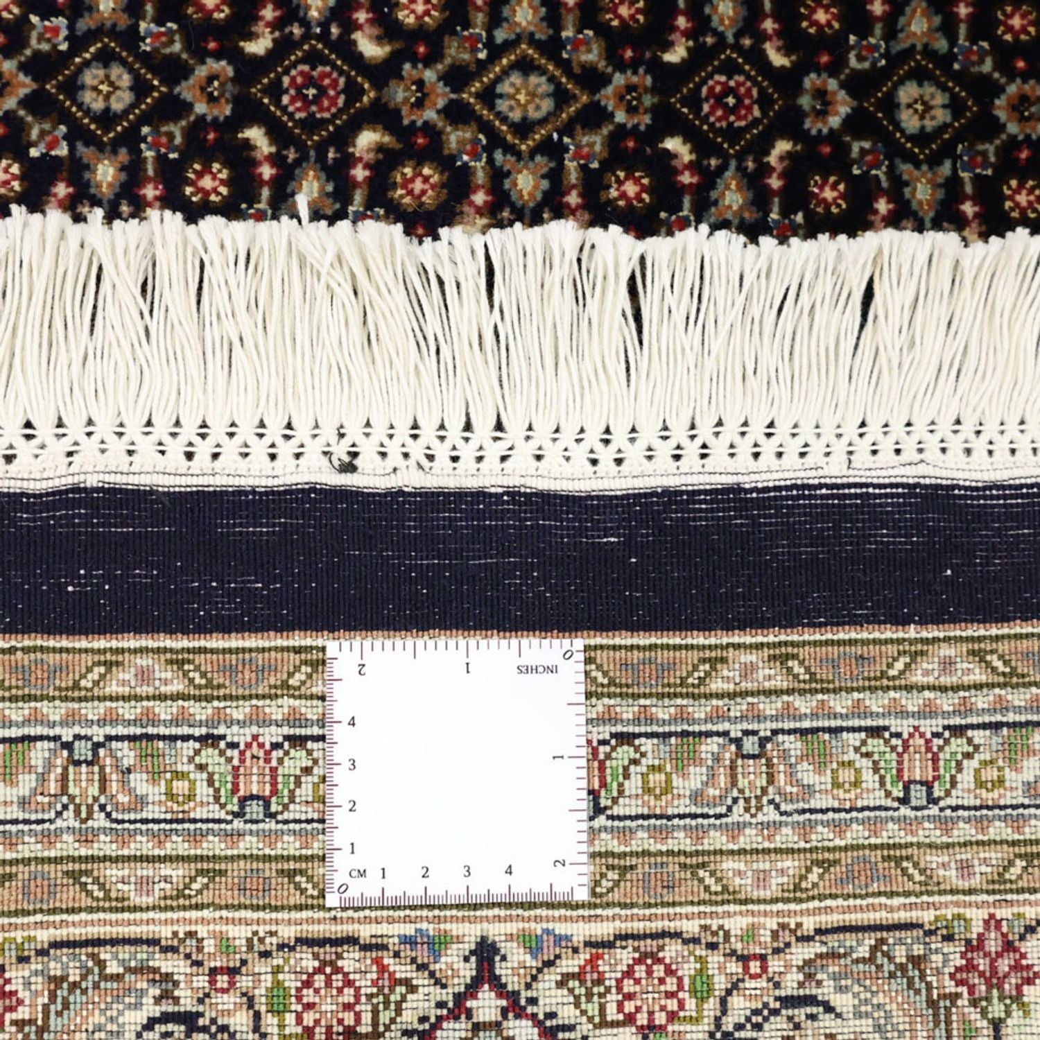 Tappeto Persero - Tabriz - Reale - Reale - 194 x 153 cm - beige scuro