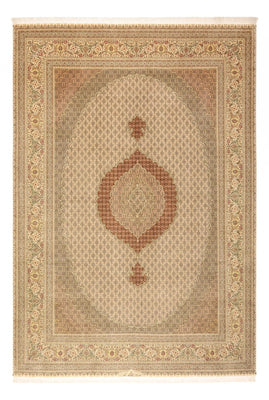 Tappeto Persero - Tabriz - Reale - Reale - 357 x 248 cm - beige chiaro