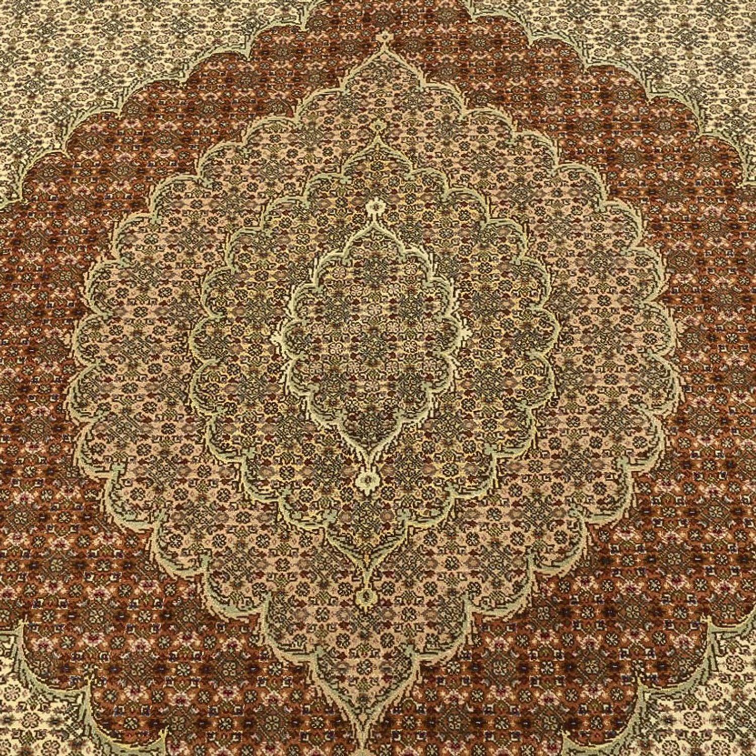 Tappeto Persero - Tabriz - Reale - Reale - 357 x 248 cm - beige chiaro