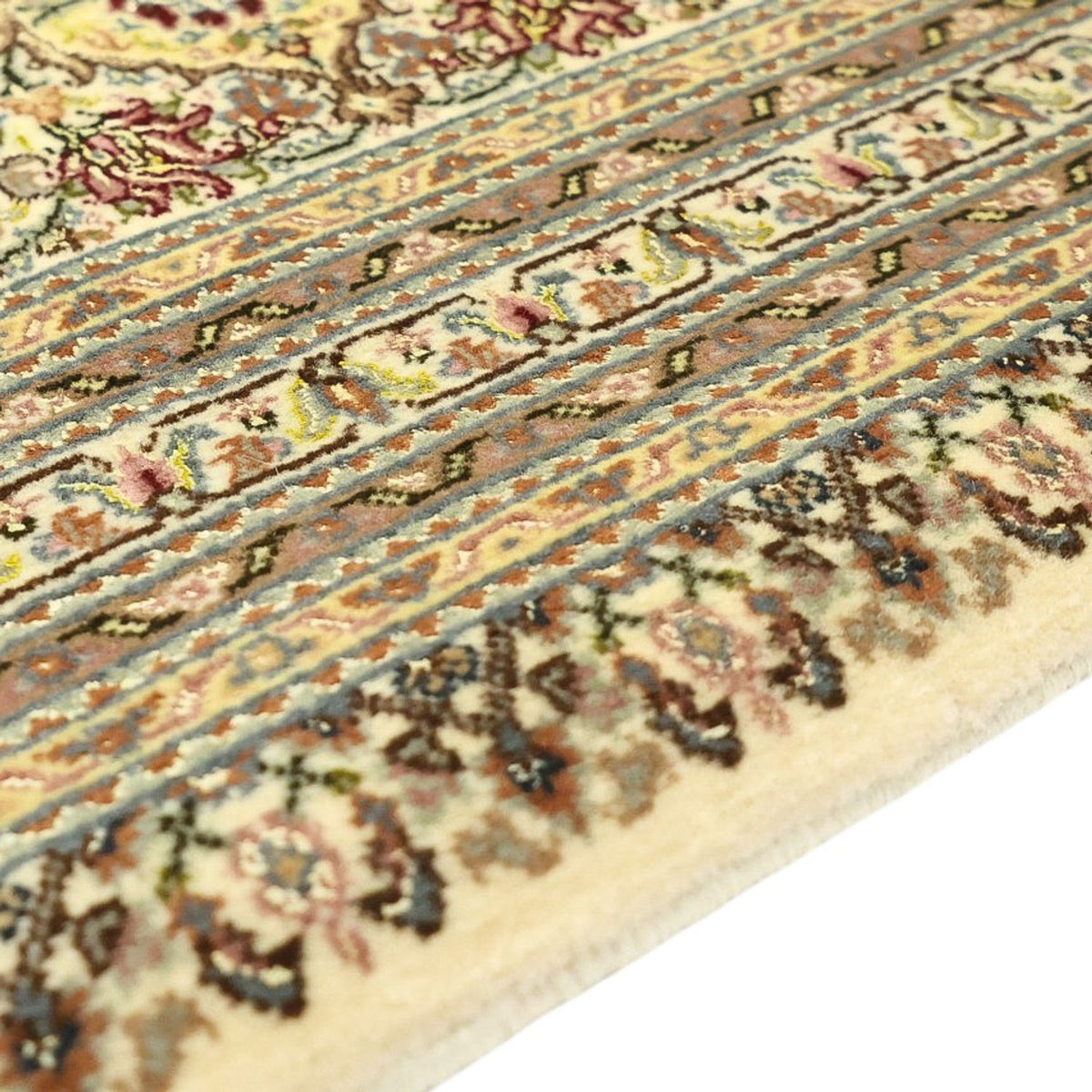 Tappeto Persero - Tabriz - Reale - Reale - 351 x 250 cm - beige scuro