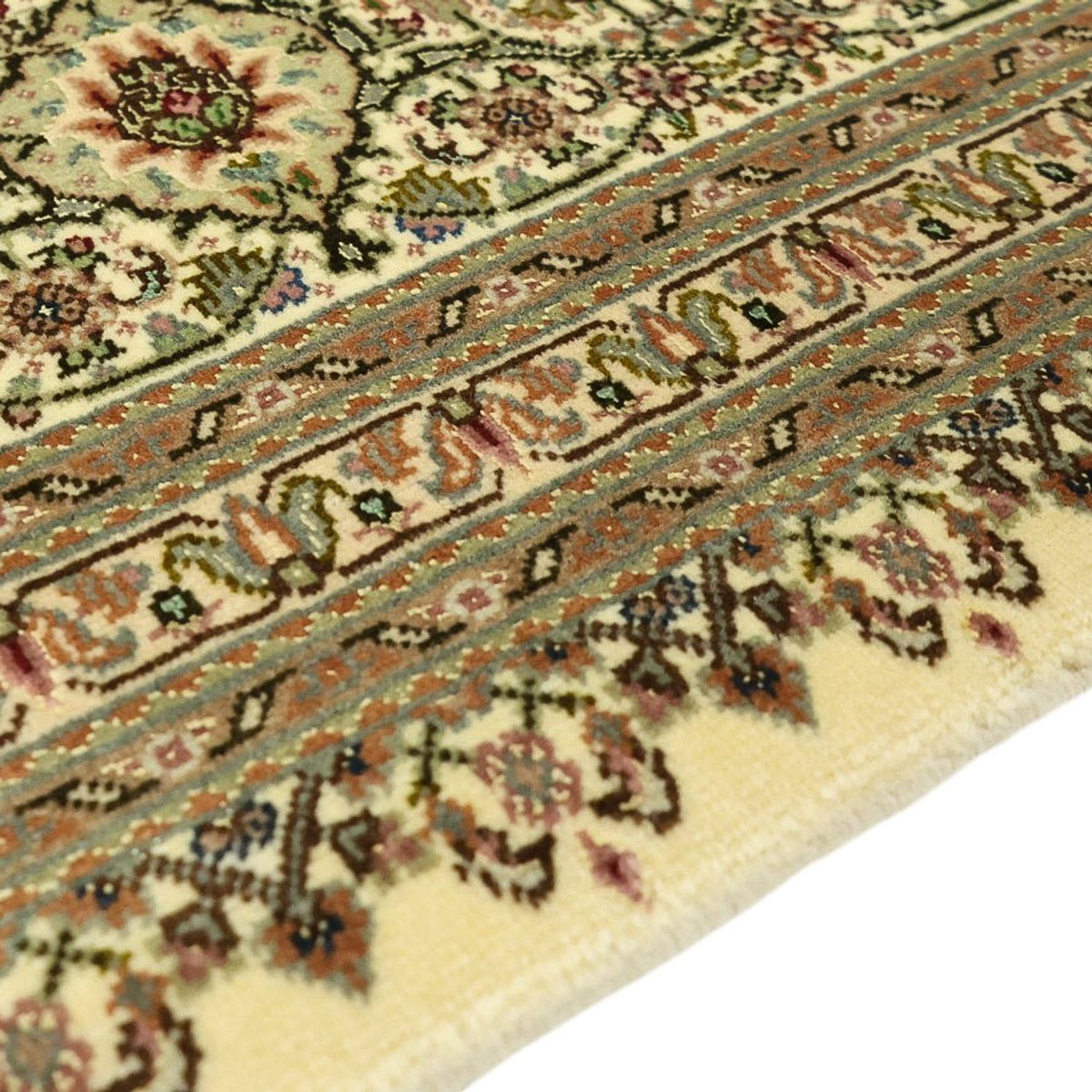 Tappeto Persero - Tabriz - Reale - Reale - 303 x 203 cm - beige scuro