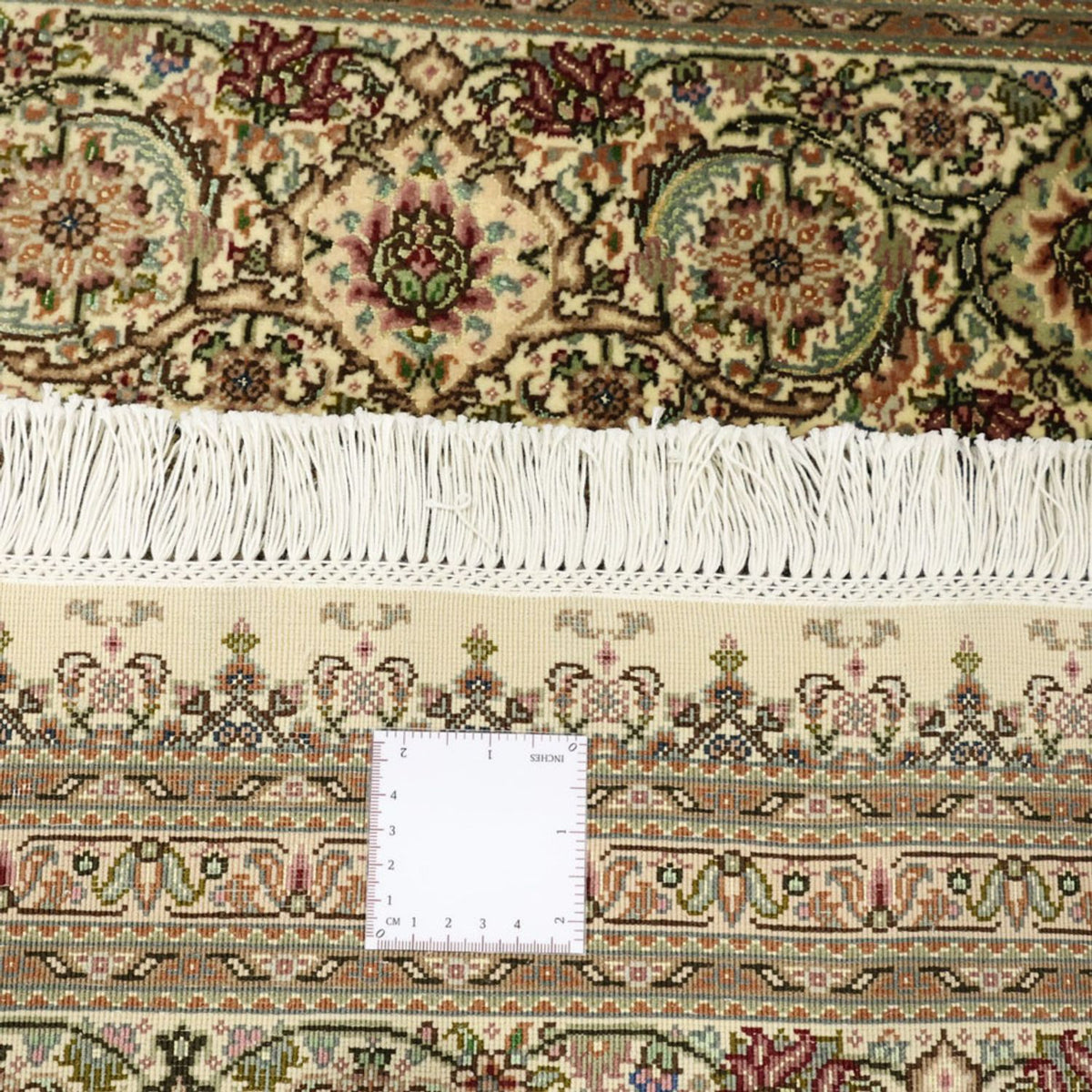 Tappeto Persero - Tabriz - Reale - Reale - 303 x 203 cm - beige scuro