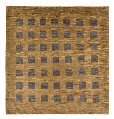 Tappeto Gabbeh - Loribaft Persero quadrato  - 200 x 194 cm - beige scuro