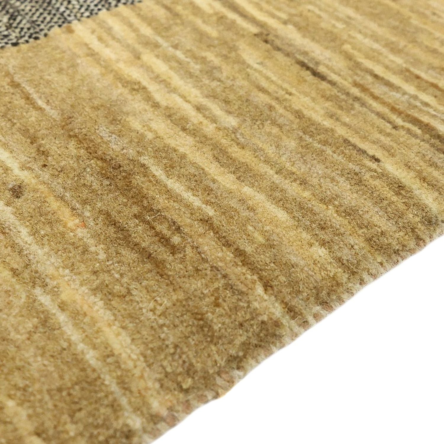 Tappeto Gabbeh - Loribaft Persero quadrato  - 200 x 194 cm - beige scuro