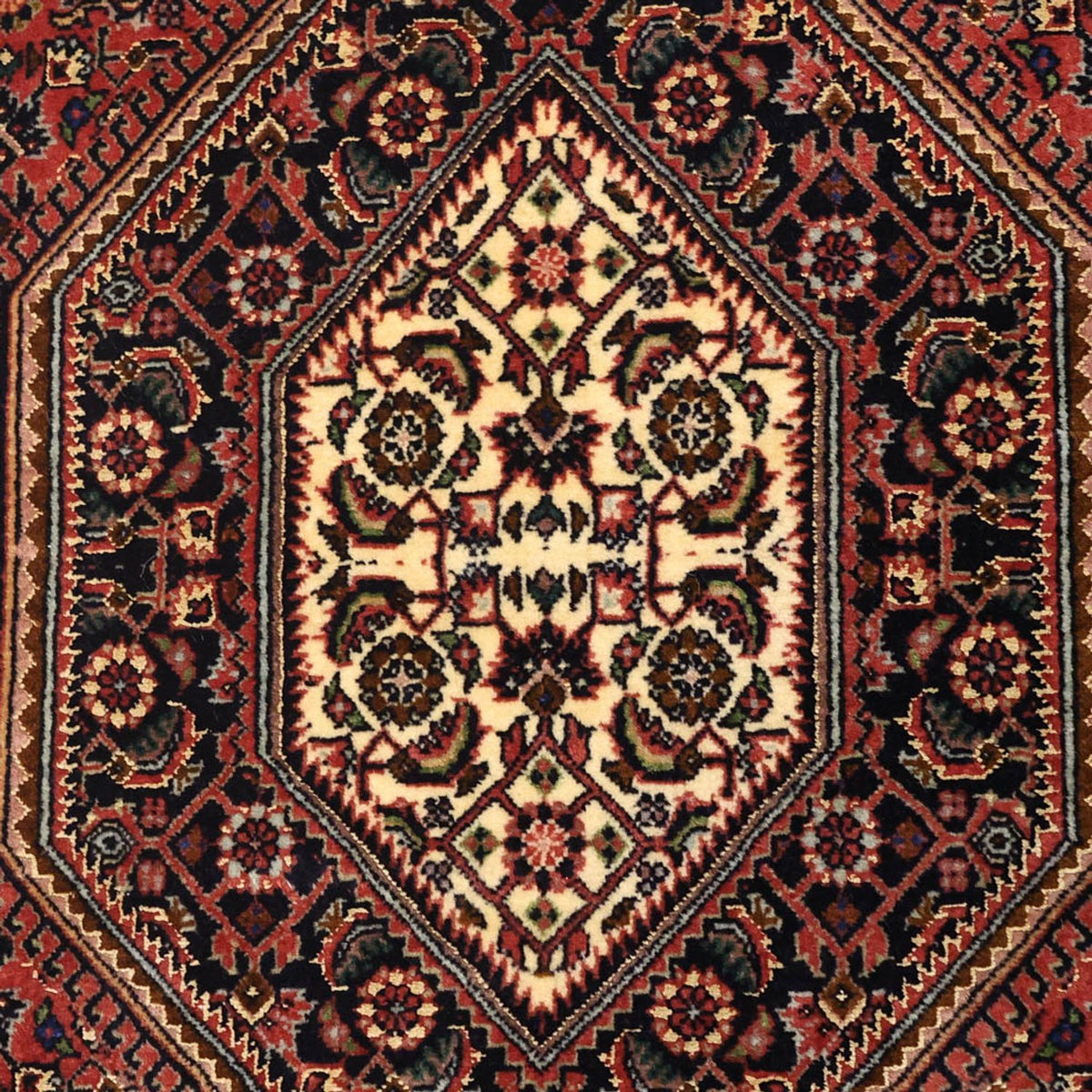 Tappeto Persero - Bidjar - 154 x 89 cm - rosso scuro