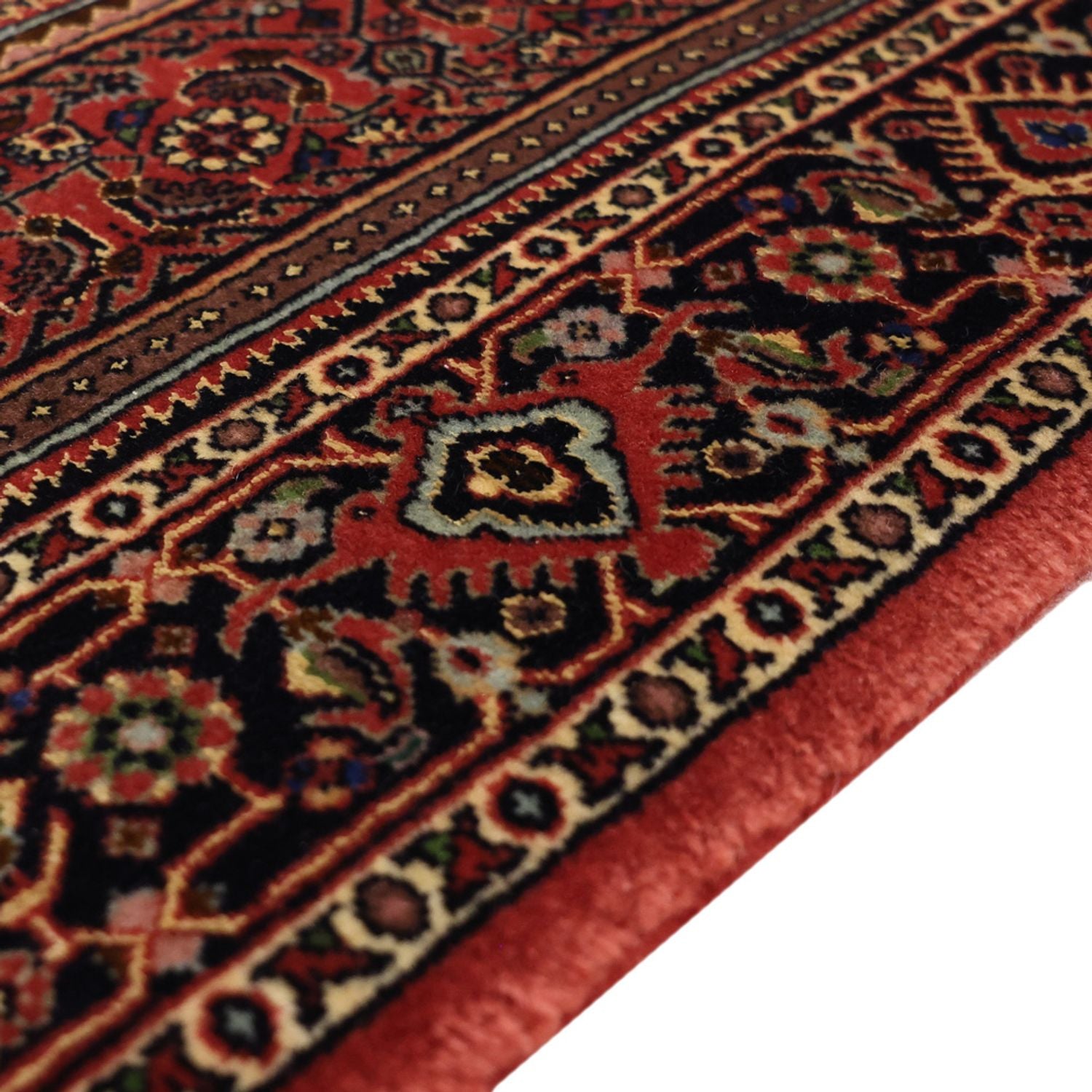 Tappeto Persero - Bidjar - 154 x 89 cm - rosso scuro