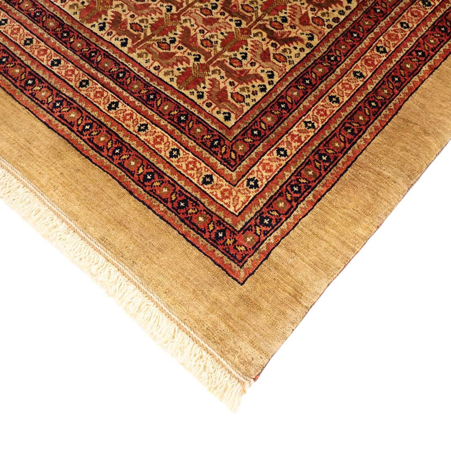 Tappeto corsia Tappeto Gabbeh - Loribaft Persero - 187 x 103 cm - marrone