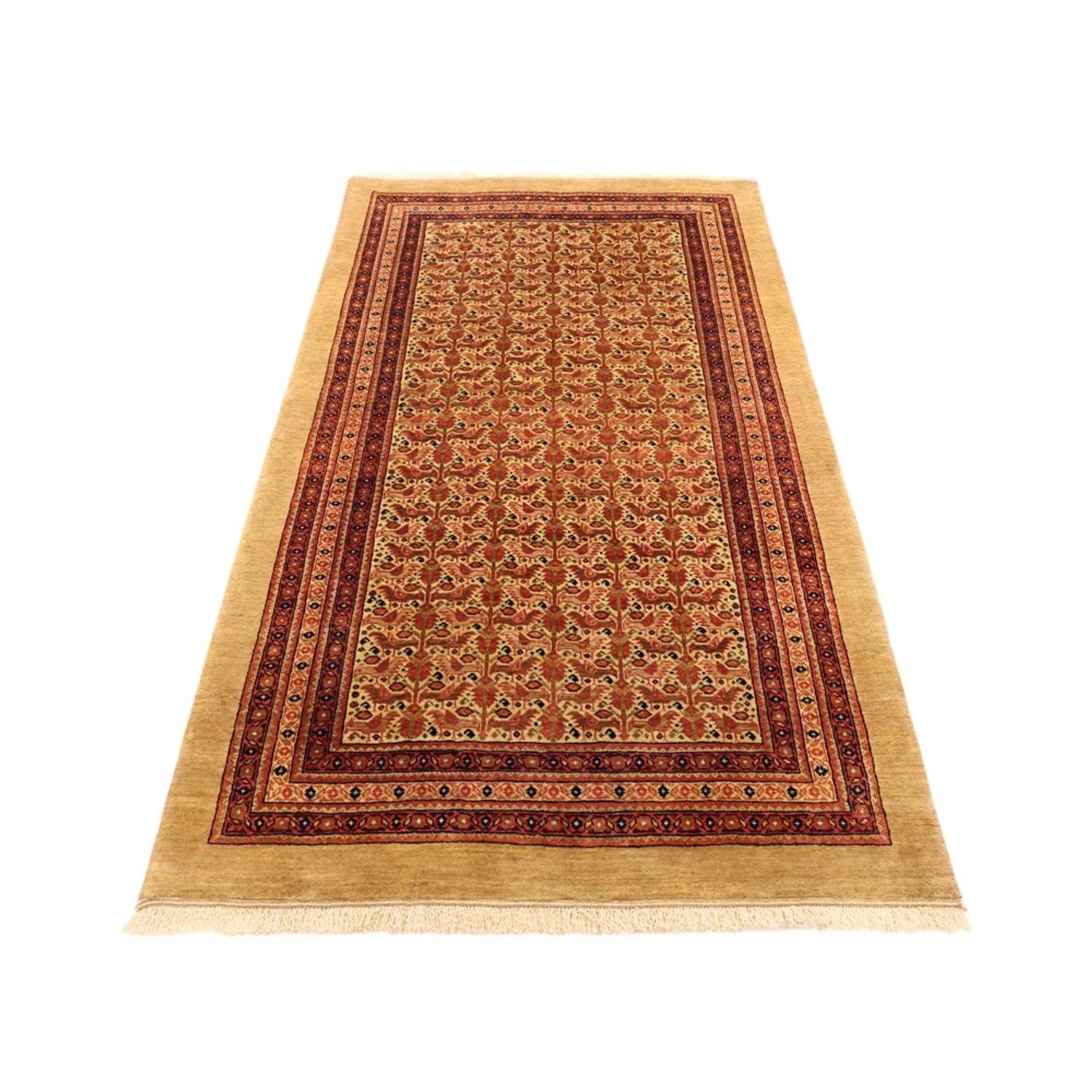 Tappeto corsia Tappeto Gabbeh - Loribaft Persero - 187 x 103 cm - marrone