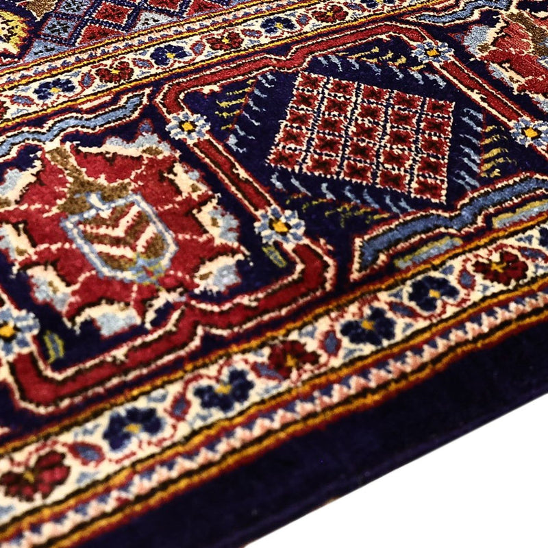 Tappeto Persero - Keshan - 215 x 140 cm - blu scuro