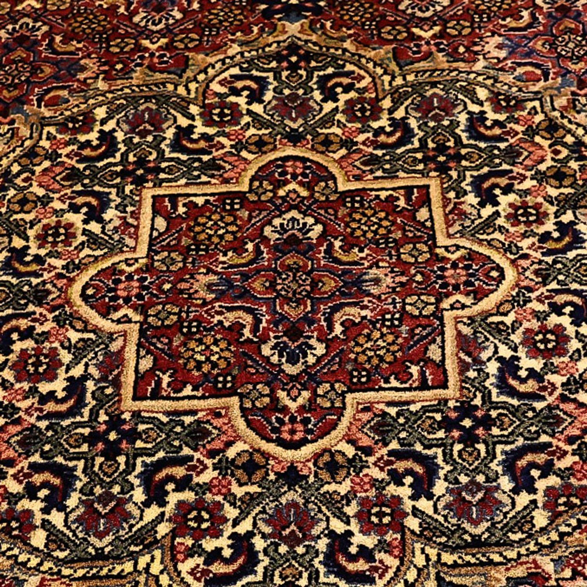 Tappeto Persero - Bidjar - 216 x 144 cm - rosso scuro
