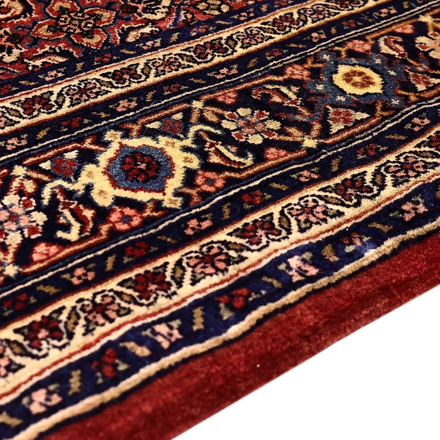 Tappeto Persero - Bidjar - 216 x 144 cm - rosso scuro