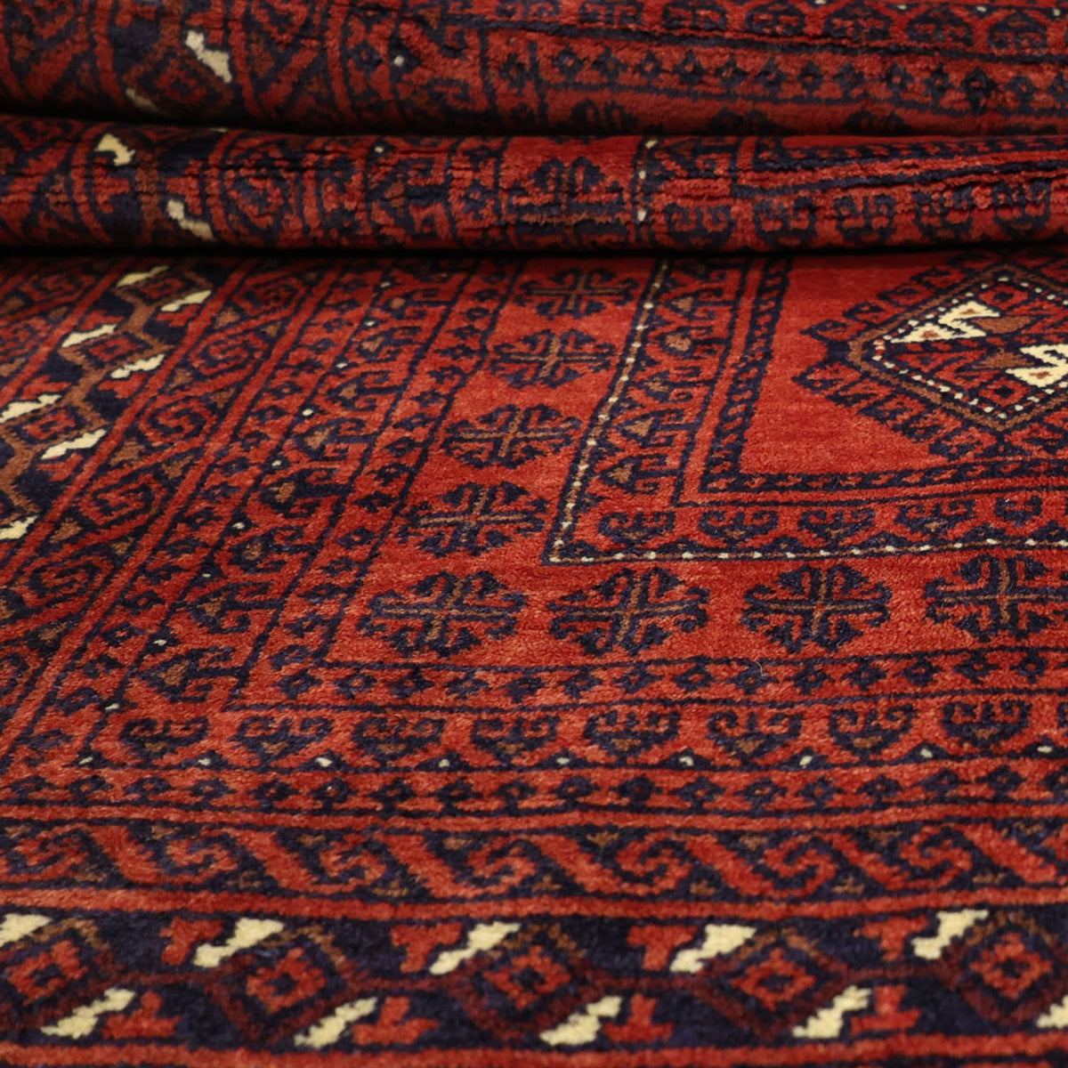 Tappeto Belutsch - 188 x 109 cm - rosso scuro