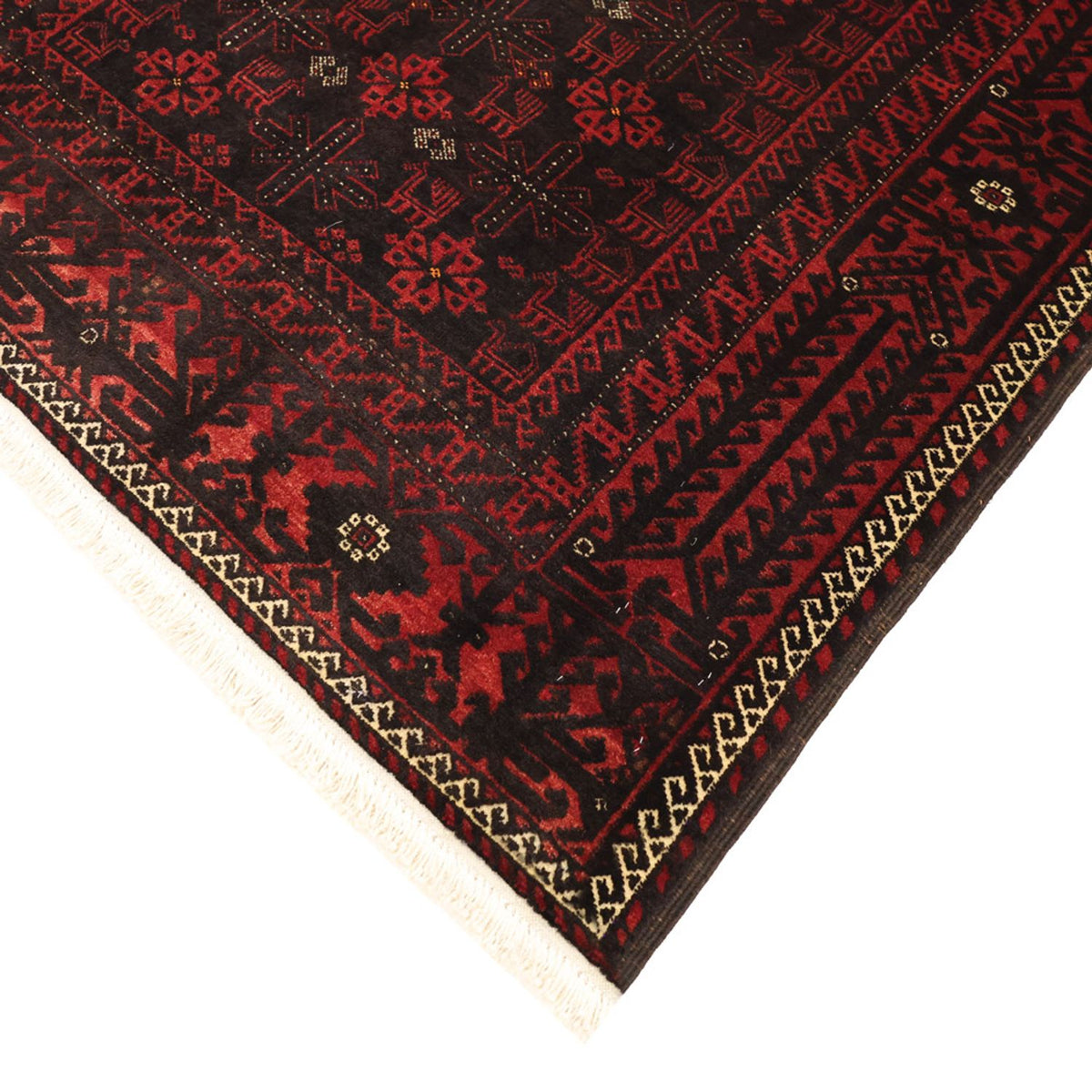 Tappeto Belutsch - 190 x 107 cm - rosso scuro