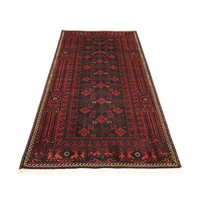 Tappeto Belutsch - 190 x 107 cm - rosso scuro