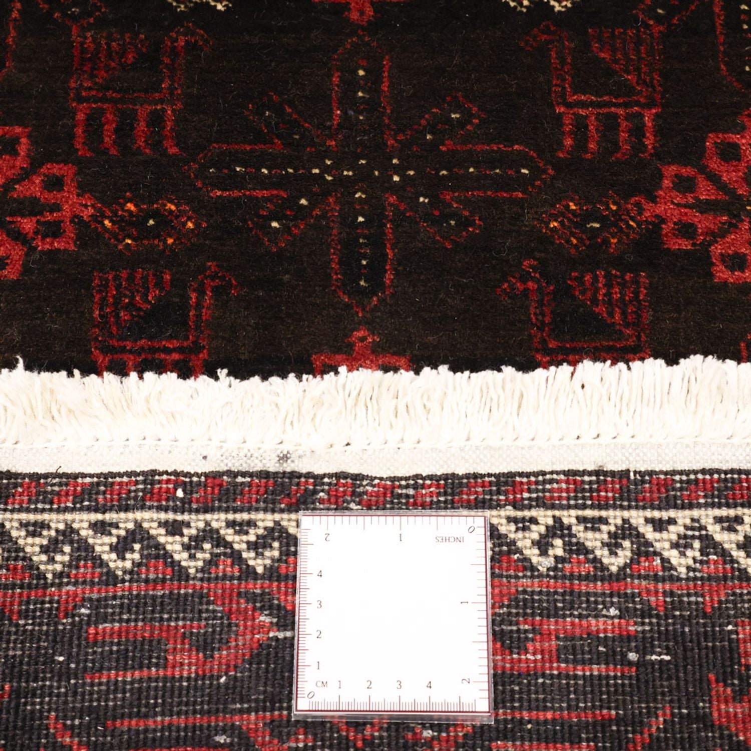 Tappeto Belutsch - 190 x 107 cm - rosso scuro