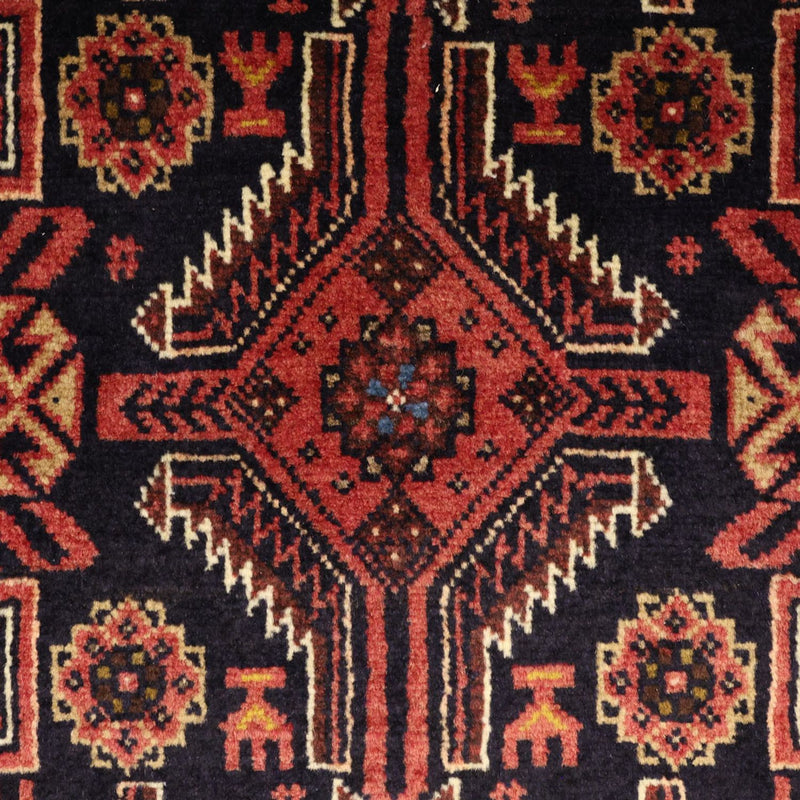 Tappeto corsia Tappeto Belutsch - 195 x 100 cm - rosso scuro