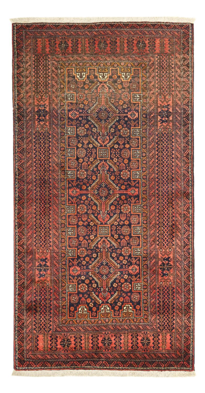 Tappeto corsia Tappeto Belutsch - 198 x 109 cm - marrone scuro
