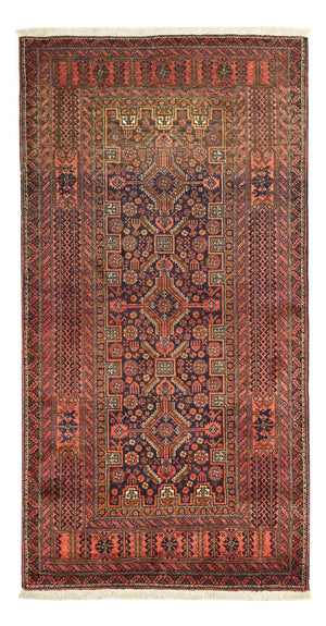 Tappeto corsia Tappeto Belutsch - 198 x 109 cm - marrone scuro