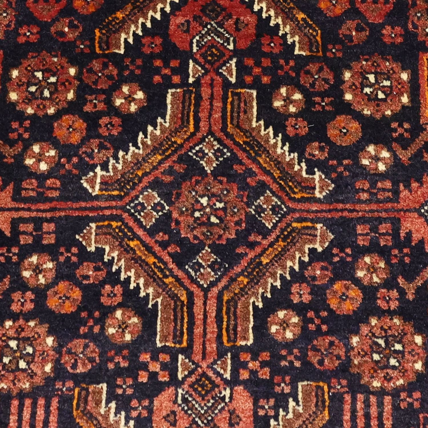 Tappeto corsia Tappeto Belutsch - 198 x 109 cm - marrone scuro