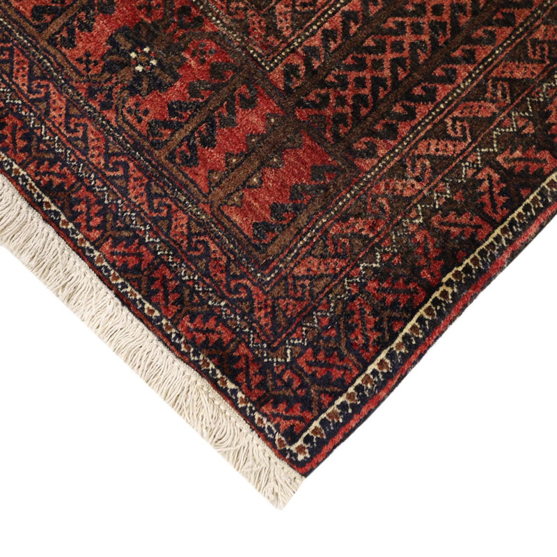 Tappeto corsia Tappeto Belutsch - 198 x 109 cm - marrone scuro