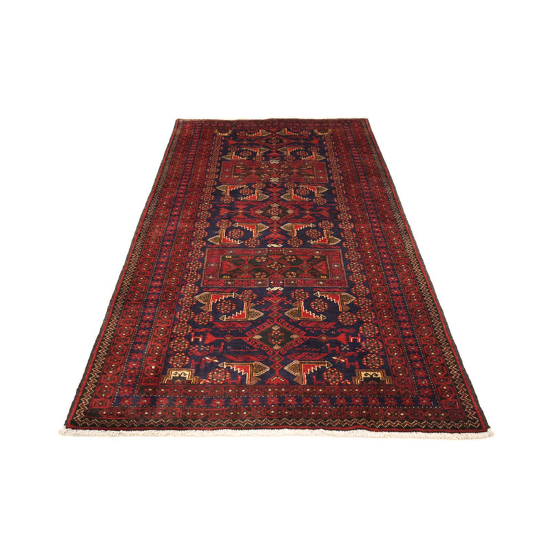 Tappeto corsia Tappeto Belutsch - 194 x 101 cm - rosso scuro