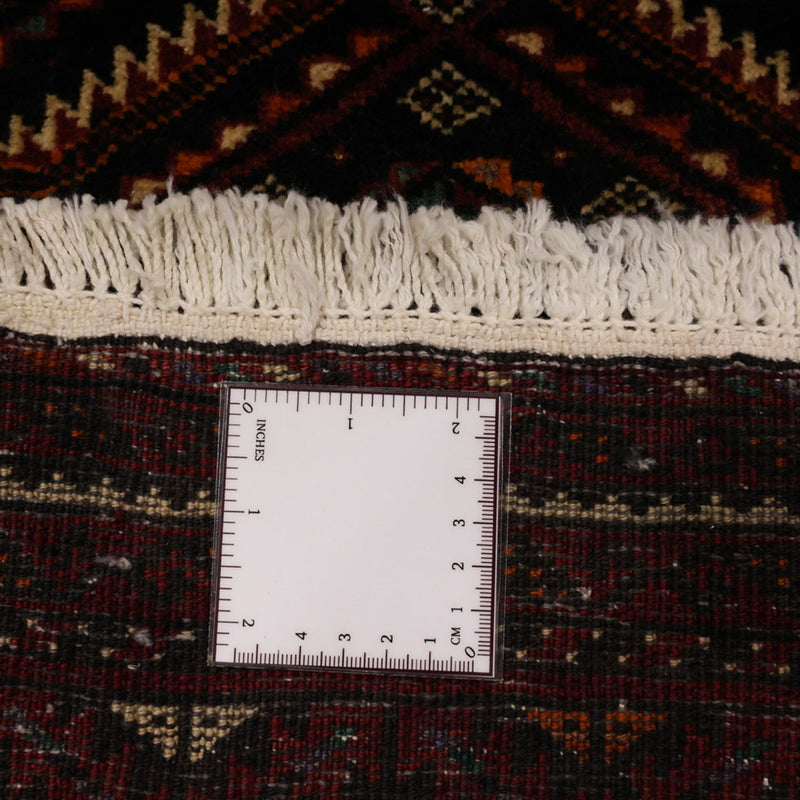Tappeto corsia Tappeto Belutsch - 195 x 98 cm - rosso scuro