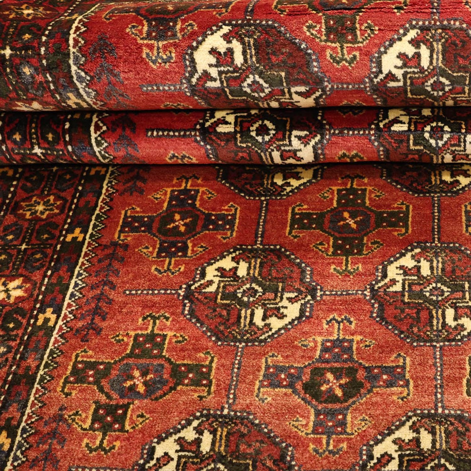 Tappeto corsia Tappeto Belutsch - 205 x 104 cm - rosso