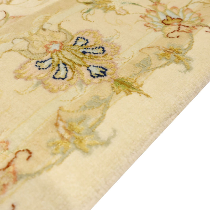 Tappeto Persero - Tabriz - Premio - Ordito di seta - 160 x 97 cm - sabbia