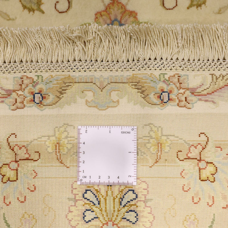 Tappeto Persero - Tabriz - Premio - Ordito di seta - 160 x 97 cm - sabbia
