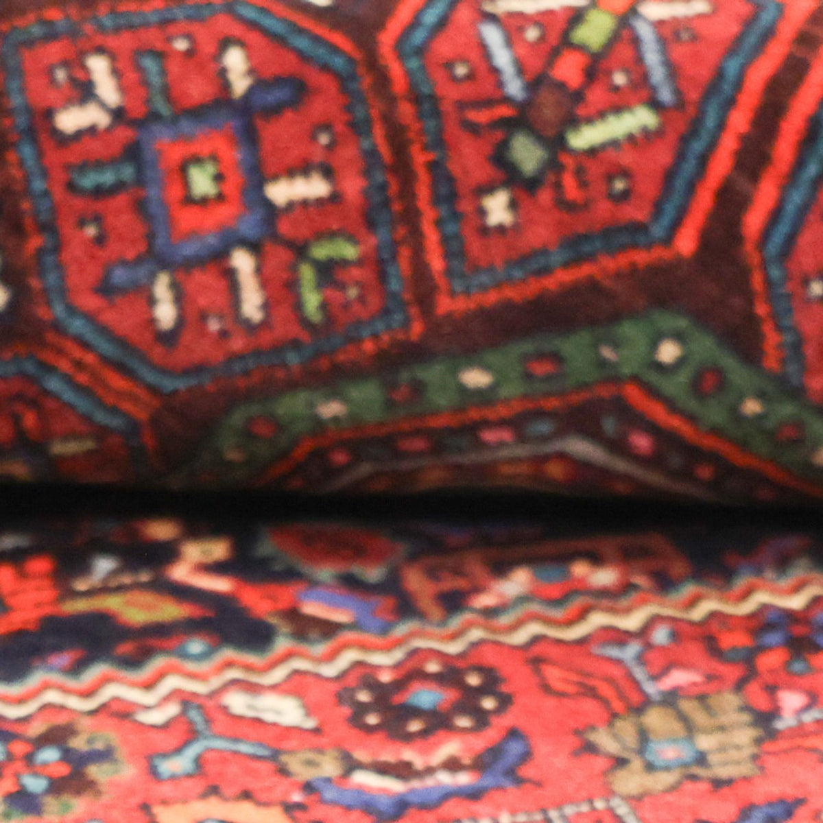 Tappeto Persero - Nomade - 152 x 102 cm - rosso scuro