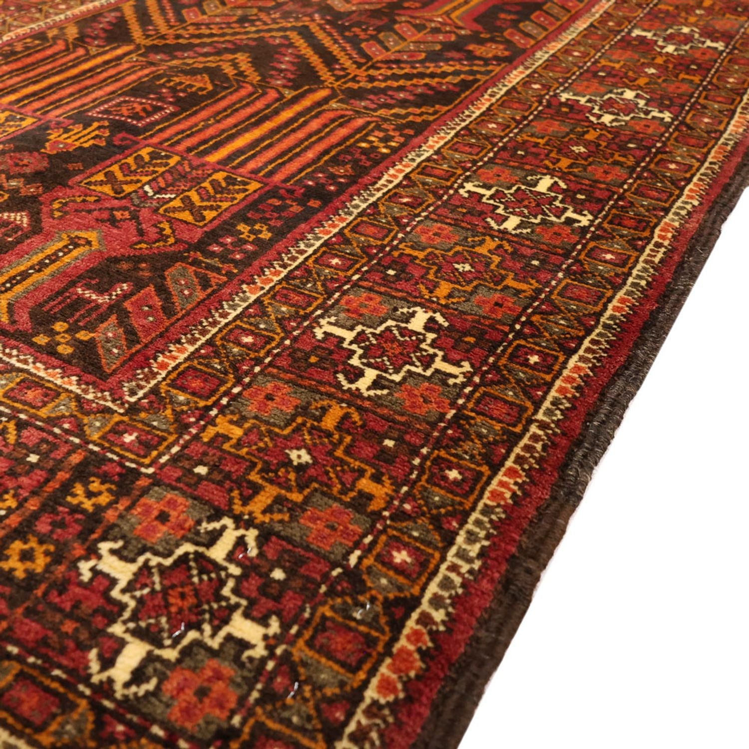 Tappeto corsia Tappeto Belutsch - 211 x 102 cm - multicolore